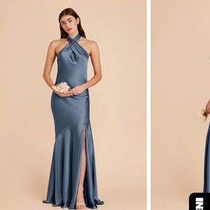 Elegant Blue Evening Gown